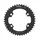 PLATEAU ROUTE 4BRA D.110 POUR SHIMANO ULTEGRA R8000 / 6800 TA X110 53DTS EXTERIEUR COMPATIBLE SHIMANO 105  5800+R7000/DURA ACE 9000+9100 NOIR 11V.  (PENSER A COMMANDER LE KIT INTRAVIS CORRESPONDANT)