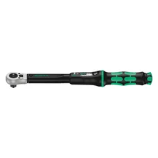 CLE DYNAMOMETRIQUE WERA CLICK TORQUE C2 CARRE 1/2 SERRAGE DE 20 A 100 Nm NOIR/VERT (DEBRAYABLE) (VENDU A L'UNITE)  -MARQUE ALLEMANDE POUR LES ATELIERS-