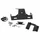 LICENSE PLATE HOLDER (Short) FOR KAWASAKI  Z900 ALUMINIUM BLACK WITH LEDS LIGHT -AVOC-