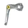 QUILL STEM FOR URBAN BIKE-  NEWTON -ADJUSTABLE- Ø22,2mm L105mm SILVER - FOR BAR Ø 25.4mm