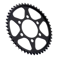 COURONNE MOTO ADAPTABLE HONDA 125 CB R 2018>2020 428 47 DTS ACIER NOIR (DIAM 68/90/10.5) -JT SPROCKETS