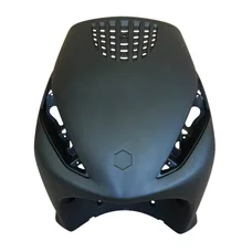 FRONT SHIELD - "PIAGGIO GENUINE PART" 50 ZIP 2018> BLACK 168  -57641300XN6-