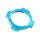 ECROU/BAGUE REGLAGE PRE-CONTRAINTE PEDALIER TRIPEAK POUR SRAM DUB BLEU CLAIR