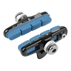 CARTOUCHE DE FREIN ROUTE ELVEDES POUR SHIMANO SUR JANTE CARBONE BLEU 55 mm (1 PAIRE)