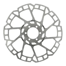 DISQUE DE FREIN ROUTE / VTT 6 TROUS ELVEDES 180mm ARGENT -EPAISSEUR 1.8 mm