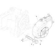Couvercle volant magnetique - Filtre à huile