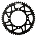 REAR CHAIN SPROCKET FOR BETA 50 RR ENDURO 2006>2018, 50 RR MOTARD 2005>2018, 50 RR STANDARD 2005>2008  420  53 Teeth  BLACK - ALU CNC (Ø 108/123/6.5)  -STAGE 6-