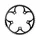 CHAINRING FOR ROAD BIKE- 5 Arms- 50T.Ø 110  -OUTER- ALUMINIUM BLACK- 7075 TA ZEPHYR    (SHIMANO TYPE) 9/10Speed.