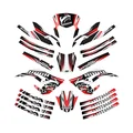 AUTOCOLLANT/STICKER/KIT DECO 50 A BOITE VOCA POUR DERBI 50 SENDA DRD RACING 2018>