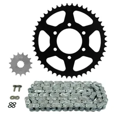 KIT CHAINE ADAPTABLE KAWASAKI 650 EN VULCAN S ABS 2015>2020, 650 J EN VULCAN S 2021> 520  15x46  (DIAM COURONNE 80/104/10.5)  (DEMULTIPLICATION ORIGINE)  -AFAM-