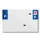 PLASTIC STRIP FOR BLANK PVC LICENSE PLATE (MOTORBIKE FORMAT 210X130)-DEPT 91/EUROPE (SOLD PER UNIT)