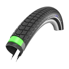 TYRE FOR MTB (URBAN) 26 X 2.15 SCHWALBE BIG BEN PLUS ADDIX BLACK RIGID (55-559) REINFORCED GREEN-GUARD- Approved E50.