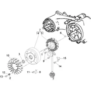 Volant magnetique