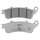 PLAQUETTE DE FREIN NISSIN POUR HONDA 250 FORZA 2000>2004 AV, 400 FJS SILVER WING 2006>2008 AV, 800 VFR 2006>2013 AR / KAWASAKI 650 EN VULCAN S 2015>2021 AV (A0460) (SEMI METAL)  -ECE R90-