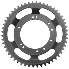 COURONNE CYCLO ADAPTABLE PEUGEOT 103 ROUE ALU GRIMECA 52 DTS (ALESAGE 98 mm) 10 TROUS  -SELECTION P2R-