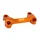 HANDLEBAR TOP CLAMP FOR KTM 125 DUKE ANODIZED ORANGE  -AVOC-
