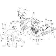 Garde-boue Av.-Embasement