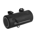 SACOCHE DE CINTRE/GUIDON VELO ZEFAL F2 NOIR FIXATION VELCROS (250x D 120mm - 2.5L) - ZIP ET SACOCHE THERMOSOUDEES ETANCHES POUR GRAVEL - VTT - ROUTE
