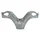 UPPER HANDLEBAR COVER "PIAGGIO GENUINE PART" 300-500 MP3  -2B000708-