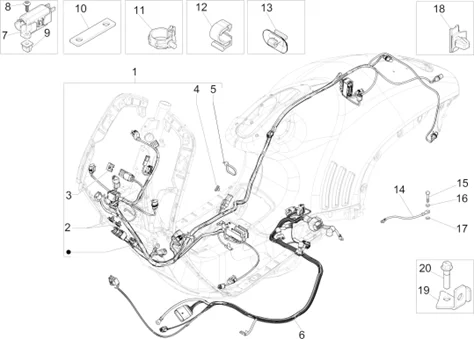 Faisceau de câbles principal