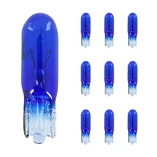 LIGHT BULB 12V  1,2W STANDART W1,2W FOOT W2x4,6D  WEDGE BLUE (DASHBOARD LIGHT) (SOLD PER 10)  -SELECTION P2R-