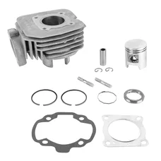 CYLINDRE SCOOT ADAPTABLE PEUGEOT 50 KISBEE 2018>, STREETZONE 2018>, SPEEDFIGHT 4 2018>, CITYSTAR 2018>, DJANGO 2018> 2T INJECTION (DIAM 40 mm - AXE PISTON 12 mm) -P2R ALU TRAITEMENT CERAMIQUE