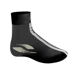 CYCLING SHOE COVER- FOR MTB - GIST BLACK EURO 45/46 (VELCRO CLOSURE) WINDPROOF end RAINPROOF FIBER -5473