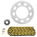 CHAIN AND SPROCKET KIT FOR RIEJU 50 RS SPORT 2012>2017, RS3 2011>2020, RS3 PRO 2011>2017  420  11x47 (BORE Ø 105mm) (OEM SPECIFICATION)  -AFAM-