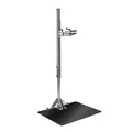 PIED D'ATELIER DE REPARATION VELO PROFESSIONNEL GIST OPUS LIFTER SUPPORTE 30KGS - AVEC PLAQUE METAL (HAUTEUR REGLABLE PAR MANIVELLE INCLUS OU VISSEUSE NON INCLUS)