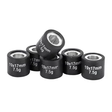 GALET/ROULEAU MAXISCOOTER MAGNETI MARELLI 19x17  7,5g (x6)  POUR PIAGGIO 125 BEVERLY, FLY, LIBERTY, MP3, YOURBAN VESPA LX ET GTS, X10, X9, X8, X7, X-EVO/APRILIA 125 SPORTCITY, SCARABEO