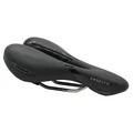 SELLE ROYAL RESPIRO LOISIR GEL CONFORT MAX MODERATE AVEC PROTECTION LATERALE ET ELASTOMERE NOIR 277x182mm 535g