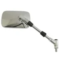 RETROVISEUR ADAPTABLE SUZUKI 650 GSF BANDIT 2007>2008, 1250 BANDIT 2007>2012, 650 SV 2003>2010, 400 AN BURGMAN 2000>2012  DROIT CHROME (HOMOLOGUE CE)  -VICMA-