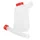 BROC/DOSEUR EN POLYETHYLENE GRADUE TRANSPARENT 1L AVEC BEC FLEXIBLE (VENDU A L'UNITE) -P2R