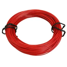 FIL ELECTRIQUE  0,50mm2  7/10  MULTIBRIN  ROUGE (50M)  -SELECTION P2R-