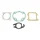 GASKET SET (4 PARTS) FOR CYLINDER KIT FOR MBK 50 BOOSTER/YAMAHA 50 BWS (SPLIT EXHAUST GASKET)  -SELECTION P2R-