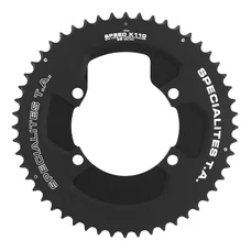 PLATEAU ROUTE 4BRA D.110 POUR SHIMANO ULTEGRA R8000 / 6800 TA SPEED 2-X110 (AERO)  52DTS EXTERIEUR COMPATIBLE 105  5800+R7000/DURA ACE 9000+9100 NOIR D.110 POUR SHIMANO ULTEGRA R8000 / 6800 TA SPEED 2-X110 (AERO)  11V. (PENSER A COMMANDER LE KIT INTRAVIS CORRESPONDANT)