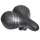 SELLE NEWTON CITY STRACE PHOENIX FEMME RELAXED NOIR 255x225mm AVEC CHARIOT RAIL ACIER NOIR AVEC AMORTISSEUR
