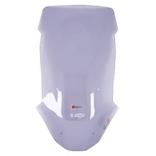WINDSHIELD FOR MOTORBIKE HONDA 750 X-ADV 2021 Smoked (H 650mm - L 330mm).  -FACO-