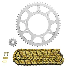 CHAIN AND SPROCKET KIT FOR DERBI 50 SENDA SM DRD PRO 2005>2016/GILERA 50 RCR 2011>  420  11x53 (BORE Ø 102mm) (OEM SPECIFICATION)  -AFAM-