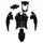 FAIRINGS/BODY PARTS FOR SCOOT  KYMCO 50 AGILITY (DUAL SEAT), 125 AGILITY (DUAL SEAT) BLACK GLOSS  (6 PARTS KIT)