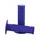 REVETEMENT POIGNEE AVOC MOTO OFF ROAD MX2 BLEU CLOSED END 115mm (CROSS/MX) (PAIRE)