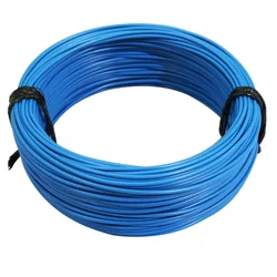 FIL ELECTRIQUE 1,00mm2  12/10  MULTIBRIN  BLEU (50M)  -SELECTION P2R-