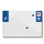 PLASTIC STRIP FOR PVC LICENSE PLATE WITH BUSINESS NAME (MOTORBIKE FORMAT 210X145)-DEPT 92/EUROPE (SOLD PER UNIT)