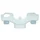 COWLING FOR HANDLEBAR FOR SCOOT PEUGEOT 50 TKR, TREKKER 2007>/TKR -GLOSS WHITE-- SELECTION P2R