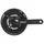 PEDALIER VTT SHIMANO  7/8V. TY501 NOIR 175mm 42-34-24  (BOITIER 122mm)