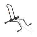 PRESENTOIR/SUPPORT 1 VELO STABILUS  FIXATION ROUE AVANT OU ARRIERE COMPATIBLE ROUTE 24"-MTB 20", 24"-FAT 20"- GRIS