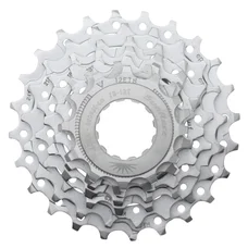 CASSETTE  7 speed SUNRACE 12-24 R63 FOR SHIMANO/SRAM NICKEL (SUPPLIED IN BOX) (12-13-14-16-18-21-24)