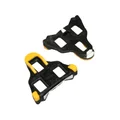 CALE PEDALE P2R COMPATIBLE SHIMANO ROUTE SPD-SL MOBILE 6° NOIR/JAUNE (PAIRE)