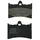 BRAKE PADS NEWFREN FOR APRILIA 125 AF1 EUROPA 1990>1992 Front   125 RS 1992>2005 Front  KTM 125 EXC 1987>  Front/Rear, 250 MX  Front/Rear  (L 67.5mm - H 51mm - thk 7mm)  (FD0115BT)  (TOURING ORGANIC)
