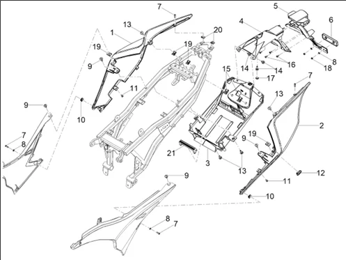 Carrosserie posterieure
